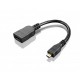 Lenovo Micro HDMI to HDMI Adapter 4X90G35035