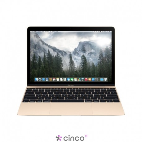 Macbook 12.0 Ouro M 1.1GHZ 8GB 256GB MK4M2BZ/A