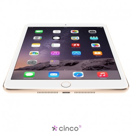 Ipad Mini 3 Wifi 64GB Ouro MGY92BR/A