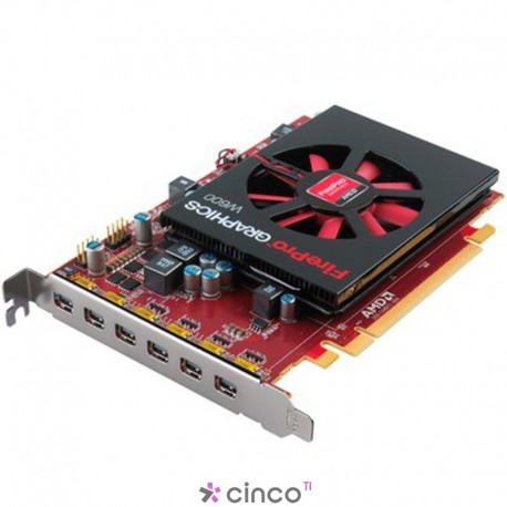 Placa de Vídeo AMD Firepro W600 M1U38LA-AC4