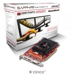 Placa de Vídeo AMD Firepro W5000 M1U42LA-AC4