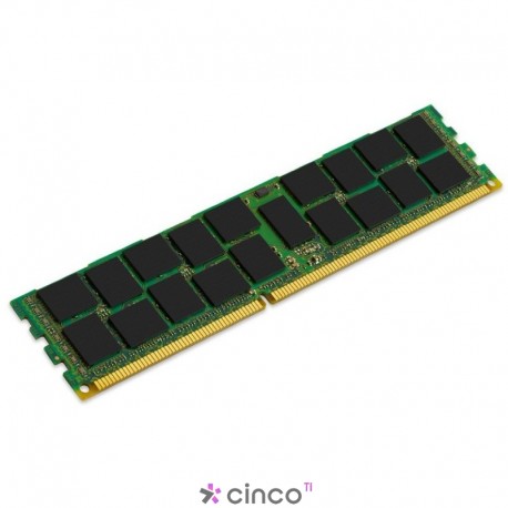 Memória 8GB DDR4 2133MHz DIMM ECC Reg Kingston para servidor Dell (single rank, x4) KTD-PE421/8G