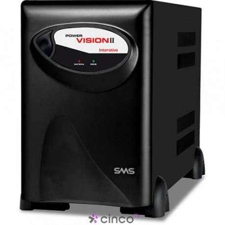  SMS Nobreak Power Vision II 2200VA 1364W (Entrada Bivolt /Saída 115V), Expansivel, USB/Serial, com 10 tomadas 0027735