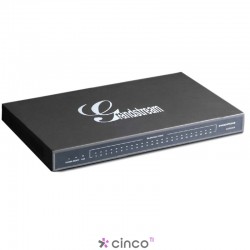 Gateway de voz com 24 portas fxs rj11, ethernet 10/100/1000 - Homologado Anatel GXW-4024