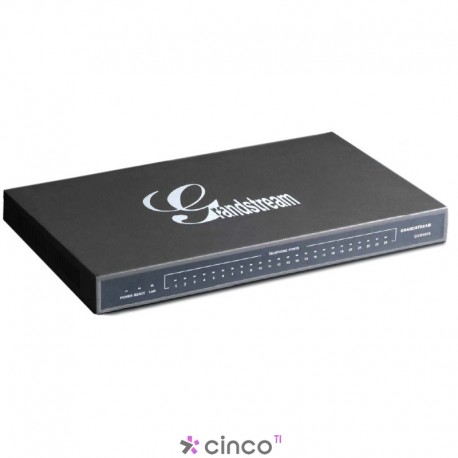 Gateway de voz com 24 portas fxs rj11, ethernet 10/100/1000 - Homologado Anatel GXW-4024