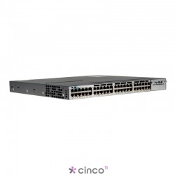 Cisco Catalyst 3750X-48T Switch Layer 3 - 48 x 10/100/1000 Ethernet Ports - Data IP Base - Managed - Stackable WS-C3750X-48T-S 