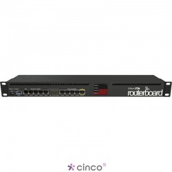 RouterBOARD 2011UAS with Atheros 74K MIPS CPU, 128MB RAM, 1xSFP port, 5xLAN, 5xGbit LAN, RouterOS L5 RB2011UIAS-RM