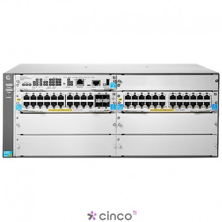 Switch HP 5406R-44G-PoE+/4SFP v2 zl2 (sem fonte de alimentação) J9824A