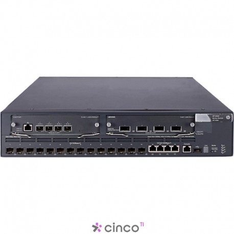 Switch HP 5820X-14XG-SFP+ com 2 slots de interface e 1 slot OAA JC106B