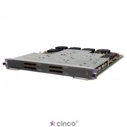 Switch Modular HP 12500 de 16 portas 10GbE SFP + LEC Módulo JC783A