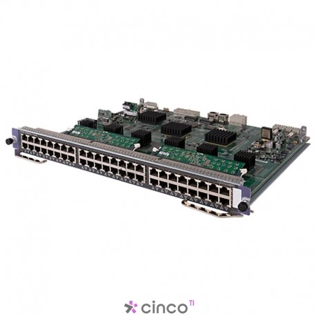 Switch Modular HP 7500 48 portas Gig-T pronto para PoE SC JD210A