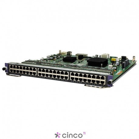 Switch Modular HP 7500 de 48 portas 1000BASE-T Módulo PoE + SC JG663A