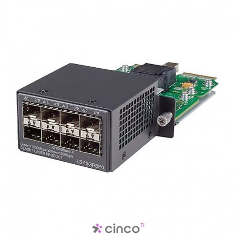 Switch Modular HP 5500 HI 8-portas SFP Módulo JG314A