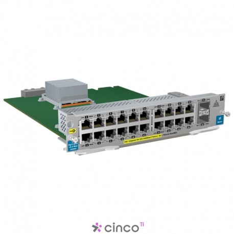 Switch Modular HP 20 portas GT PoE+ / 2p SFP+ v2 zl J9536A