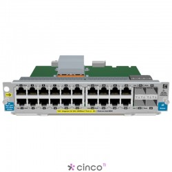 Switch Modular HP 20-portas GT PoE + / 4 portas SFP v2 zl Módulo J9535A