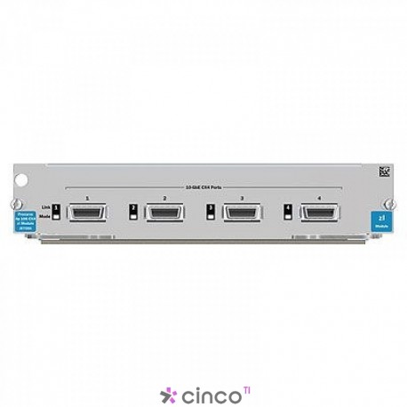Switch Modular HP 4-portas 10GbE CX4 zl Módulo J8708A
