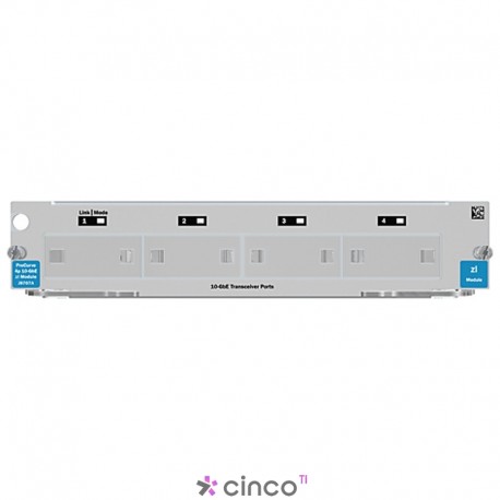 Switch Modular HP 4-portas 10GbE X2 zl Módulo J8707A