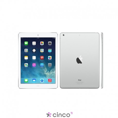 iPad Air Apple 32GB Wi-Fi+Cel Cinza 9.7in Câmera iSight 5MP MD795BR-B