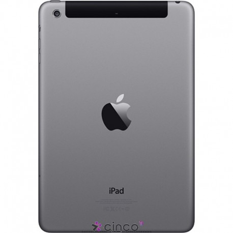 iPad Mini 64GB Tela de Retina 7.9" Câmera 5MP, Filma em HD, Wi-Fi , USB 4.0 ME278BR-A