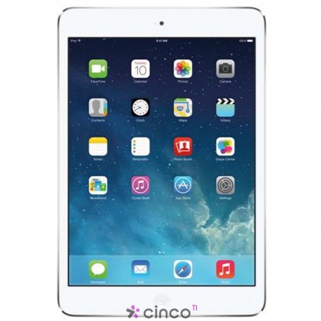 iPad Mini 3 Apple Wi-Fi 128Gb Prateado MGP42BZ-A