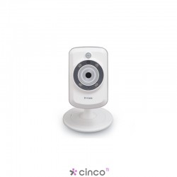 Câmera IP Wireless Cloud D-Link DCS-942L com Áudio e Visão Noturna DCS-942L