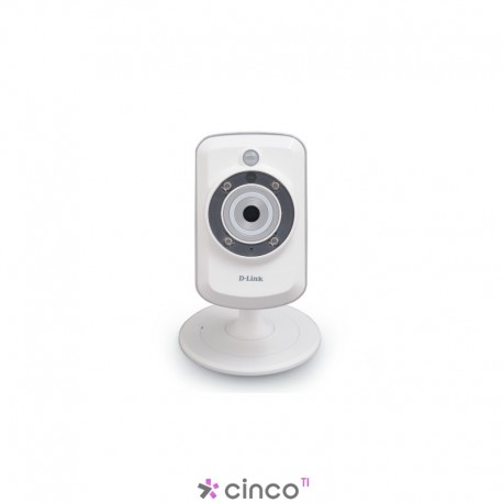 Câmera IP Wireless Cloud D-Link DCS-942L com Áudio e Visão Noturna DCS-942L