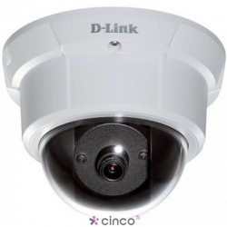 Câmera de Video IP D-Link Domo Fixa, Full HD 1920x1080, Zoom Digital 16x, PoE DCS-6112