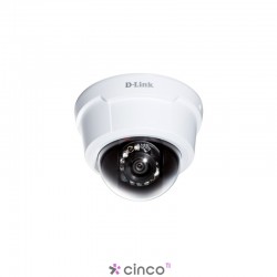 Câmera de Vídeo IP D-Link Domo Fixa, Full HD 1920x1080, Dia/Noite, Zoom Digital 16x, LED IR, PoE DCS-6113