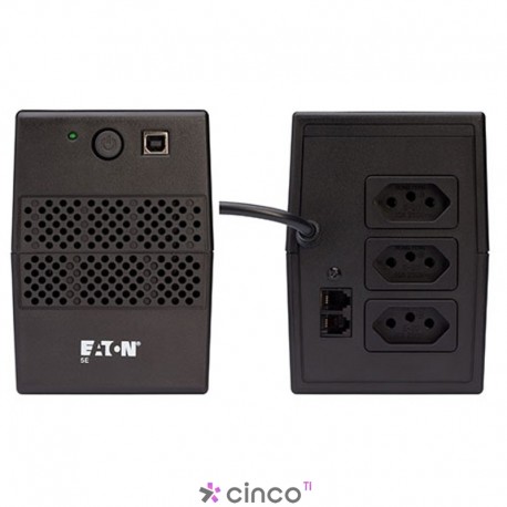 No-break Eaton 5E - 650VA - 120V, Torre 5E650USB-BR