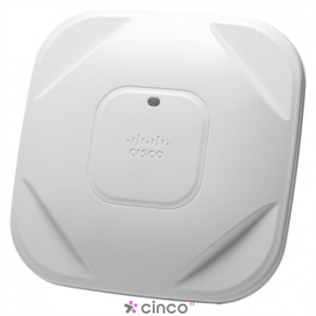 Ponto de Acesso Cisco Dual Band Wireless N com Antenas Internas AIR-SAP1602ITK9