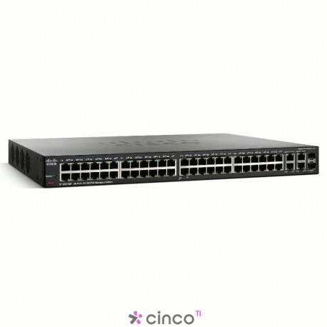 Switch Cisco 48-portas 10/100 PoE Giga Uplinks