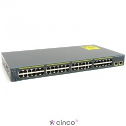 Switch Catalyst Cisco 2 Portas WS-C2960-48PSTS