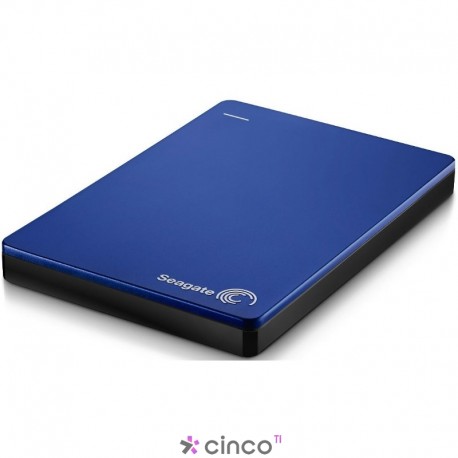 Disco Rígido Seagate 1TB Backup Plus Slim Portátil Externo Azul STDR1000102