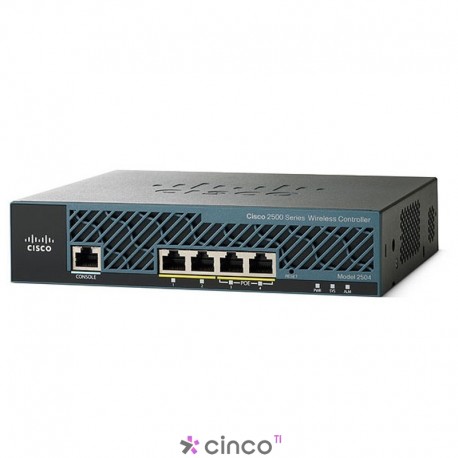 Controladora Cisco com Licença para até 50 Access Points AIR-CT2504-50K9