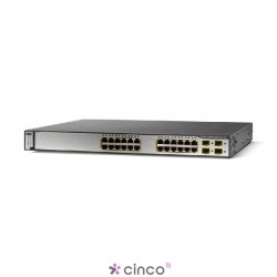 Switch Cisco 24 Portas WS-C3750X-24P-S