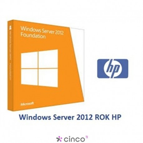 HP Windows Server 2012 Foundation R2 ROK (p/ até 15 usuários) 748920-201