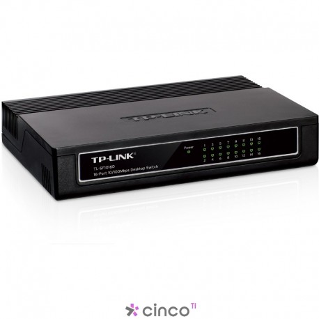 Switch TP-Link 16-Portas 10/100Mbps TL-SF1016D