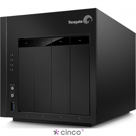 Storage Seagate STDE100 Diskless 4 Baias ( SEM DISCOS) STDE100