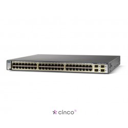 Switch Empilhável, 48 10/100/1000 Base-T, 4 10/100/1000 Sfp, Fw 38.7 Mpps, Ip Serv