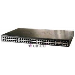 Switch Gerenciável Planet Rack 19" 48 Portas 10/100BaseTX + 04 Portas 1000BaseT/SFP (Mini Gbic)