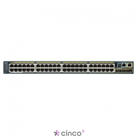 Switch Catalyst 2960S 48 GigE, 4 x SFP LAN Base