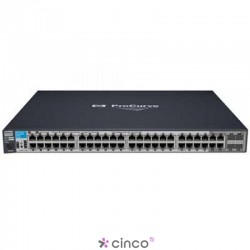 HPN Switch ProCurve E2910-48G-PoE+ al - 44x 10/100/1000Mbps RJ45 + 4x Gigabit Combo (RJ45 ou Fibra)